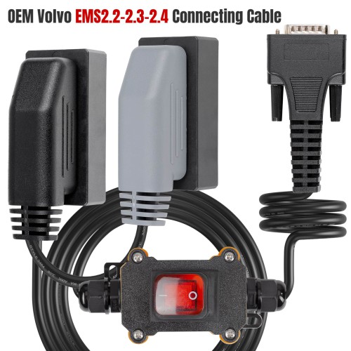 OEM Volvo EMS2.2-2.3-2.4 Connecting cable works with foxflash and kt200 free shipping